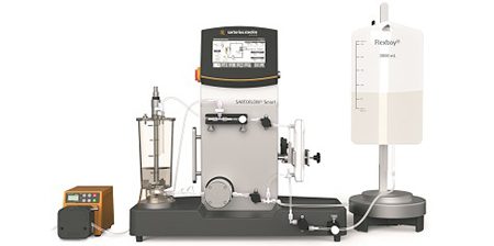 sartorius Drawing, Sartoflow Smart, 1 L Vessel, Sartocon Slice 50