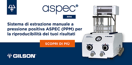 Sistema di estrazione manuale a pressione positiva ASPEC (PPM) per la riproducibilità dei tuoi risultati