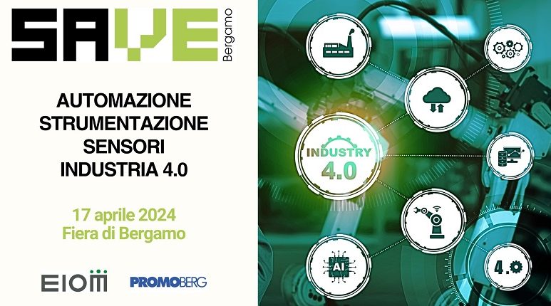 Manca poco a SAVE di primavera a Bergamo: AI e Industria 4.0 al centro del convegno