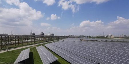 impianto fotovoltaico a Porto Marghera