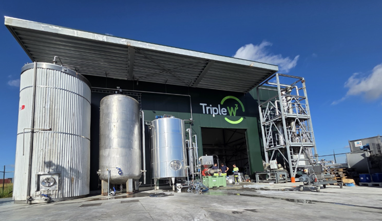 PLA da scarti alimentari tripleW