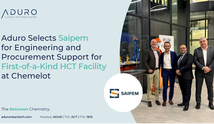 Hct chemelot aduro saipem