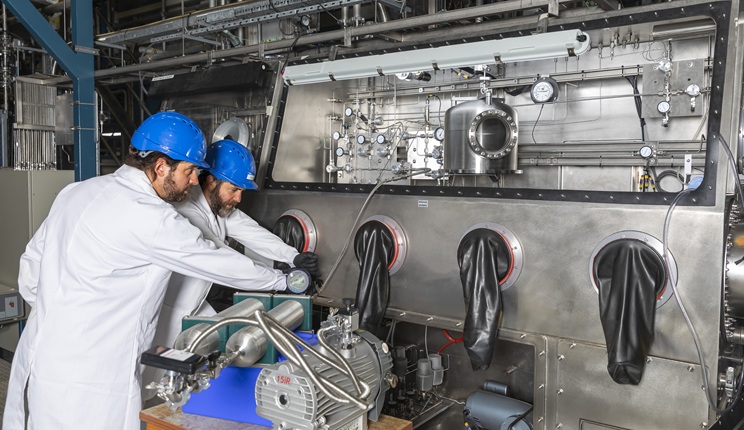 sistema glovebox trizio ukaea